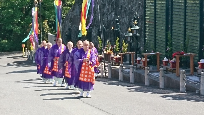 地蔵尊霊場法会写真